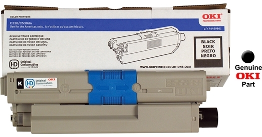 OKI Type C17 44469801 Toner Cartridge Black C330 C330dn C331